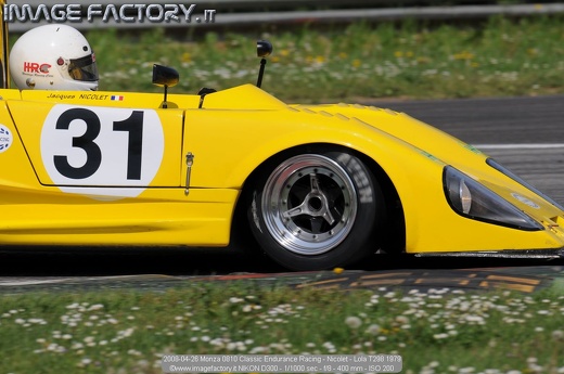 2008-04-26 Monza 0810 Classic Endurance Racing - Nicolet - Lola T298 1979